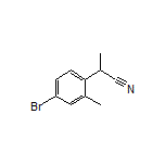 2-(4-Bromo-2-methylphenyl)propanenitrile