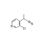 2-(3-Chloropyridin-4-yl)propanenitrile