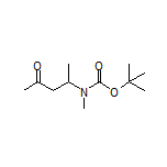 4-[Boc-(methyl)amino]-2-pentanone