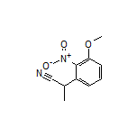 2-(3-Methoxy-2-nitrophenyl)propanenitrile