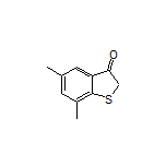 5,7-Dimethylbenzo[b]thiophen-3(2H)-one