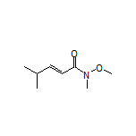 (E)-N-Methoxy-N,4-dimethyl-2-pentenamide