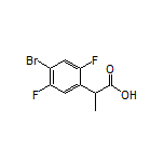 2-(4-Bromo-2,5-difluorophenyl)propanoic Acid