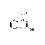 2-[2-(Difluoromethoxy)phenyl]propanoic Acid