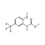 Methyl 2-[2-Methoxy-5-(trifluoromethyl)phenyl]propanoate