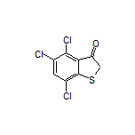 4,5,7-Trichlorobenzo[b]thiophen-3(2H)-one