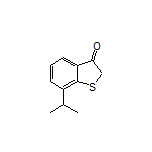 7-Isopropylbenzo[b]thiophen-3(2H)-one