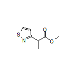 Methyl 2-(Isothiazol-3-yl)propanoate