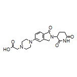 2-[4-[2-(2,6-Dioxo-3-piperidyl)-1-oxo-5-isoindolinyl]-1-piperazinyl]acetic Acid