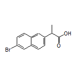 2-(6-Bromonaphthalen-2-yl)propanoic Acid