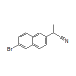 2-(6-Bromonaphthalen-2-yl)propanenitrile