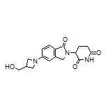 3-[5-[3-(Hydroxymethyl)azetidin-1-yl]-1-oxo-2-isoindolinyl]piperidine-2,6-dione