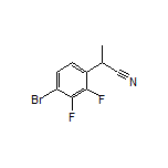 2-(4-Bromo-2,3-difluorophenyl)propanenitrile