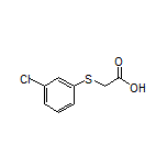 2-[(3-Chlorophenyl)thio]acetic Acid