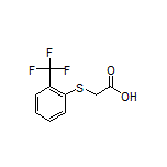 2-[[2-(Trifluoromethyl)phenyl]thio]acetic Acid