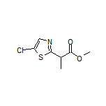 Methyl 2-(5-Chlorothiazol-2-yl)propanoate