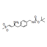 (S,E)-1-[4-[(Boc-amino)methyl]phenyl]-4-(methylsulfonyl)-3-buten-2-amine