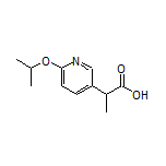 2-(6-Isopropoxypyridin-3-yl)propanoic Acid