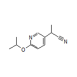 2-(6-Isopropoxypyridin-3-yl)propanenitrile