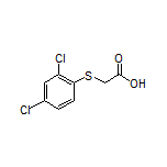 2-[(2,4-Dichlorophenyl)thio]acetic Acid