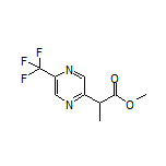 Methyl 2-[5-(Trifluoromethyl)pyrazin-2-yl]propanoate