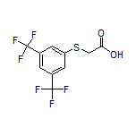 2-[[3,5-Bis(trifluoromethyl)phenyl]thio]acetic Acid