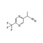 2-[5-(Trifluoromethyl)pyrazin-2-yl]propanenitrile