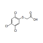 2-[(2,4,5-Trichlorophenyl)thio]acetic Acid