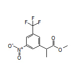 Methyl 2-[3-Nitro-5-(trifluoromethyl)phenyl]propanoate