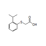 2-[(2-Isopropylphenyl)thio]acetic Acid