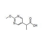 2-(2-Methoxypyrimidin-5-yl)propanoic Acid