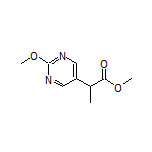 Methyl 2-(2-Methoxypyrimidin-5-yl)propanoate