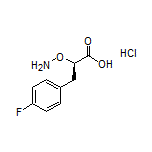 (R)-2-(Aminooxy)-3-(4-fluorophenyl)propanoic Acid Hydrochloride