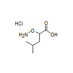 2-(Aminooxy)-4-methylpentanoic Acid Hydrochloride