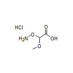 2-(Aminooxy)-2-methoxyacetic Acid Hydrochloride