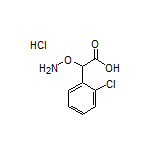 2-(Aminooxy)-2-(2-chlorophenyl)acetic Acid Hydrochloride