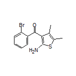 (2-Amino-4,5-dimethylthiophen-3-yl)(2-bromophenyl)methanone