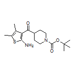 1-Boc-4-(2-amino-4,5-dimethylthiophene-3-carbonyl)piperidine