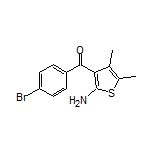 (2-Amino-4,5-dimethylthiophen-3-yl)(4-bromophenyl)methanone