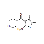 (2-Amino-4,5-dimethylthiophen-3-yl)(tetrahydro-2H-pyran-4-yl)methanone