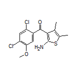 (2-Amino-4,5-dimethylthiophen-3-yl)(2,4-dichloro-5-methoxyphenyl)methanone