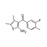 (2-Amino-4,5-dimethylthiophen-3-yl)(3-fluoro-4-methylphenyl)methanone