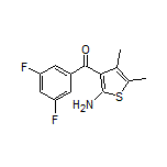 (2-Amino-4,5-dimethylthiophen-3-yl)(3,5-difluorophenyl)methanone