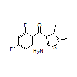 (2-Amino-4,5-dimethylthiophen-3-yl)(2,4-difluorophenyl)methanone