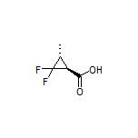 (1S,3R)-2,2-Difluoro-3-methylcyclopropanecarboxylic Acid