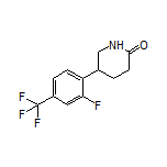 5-[2-Fluoro-4-(trifluoromethyl)phenyl]-2-piperidone