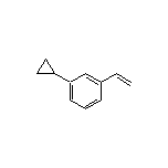 1-Cyclopropyl-3-vinylbenzene