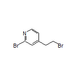 2-Bromo-4-(2-bromoethyl)pyridine