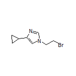 1-(2-Bromoethyl)-4-cyclopropyl-1H-imidazole