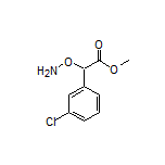 Methyl 2-(Aminooxy)-2-(3-chlorophenyl)acetate